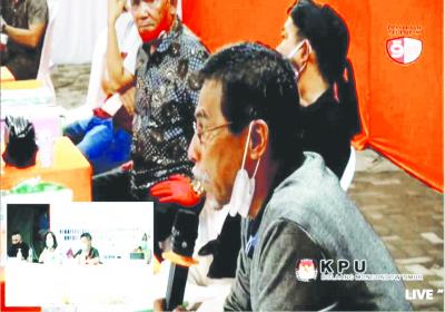 Hadir di Pleno KPU, Sehan Pertanyakan Data Pemilih